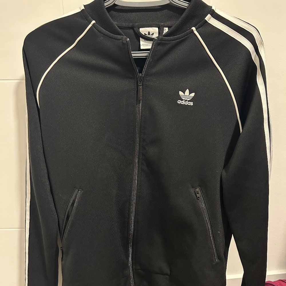 Adidas track zip up